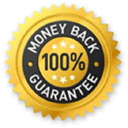 100% money back guarantee seal for all Digital Downloads