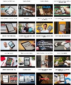 A video gallery of eBook videos