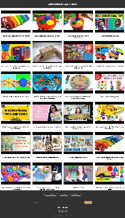 A video gallery of Educational Toys videos