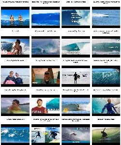 A Surfing video gallery