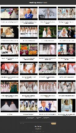 A video gallery of Wedding Dresses videos