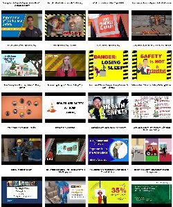 A video gallery of Workplace Safety videos