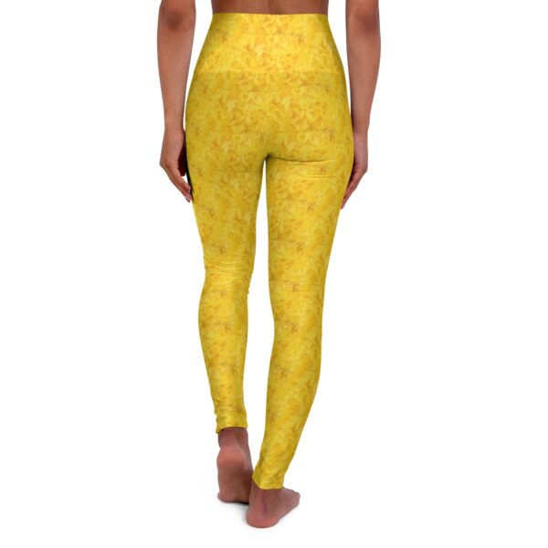 BOB Feathered Canary High Waisted Leggings