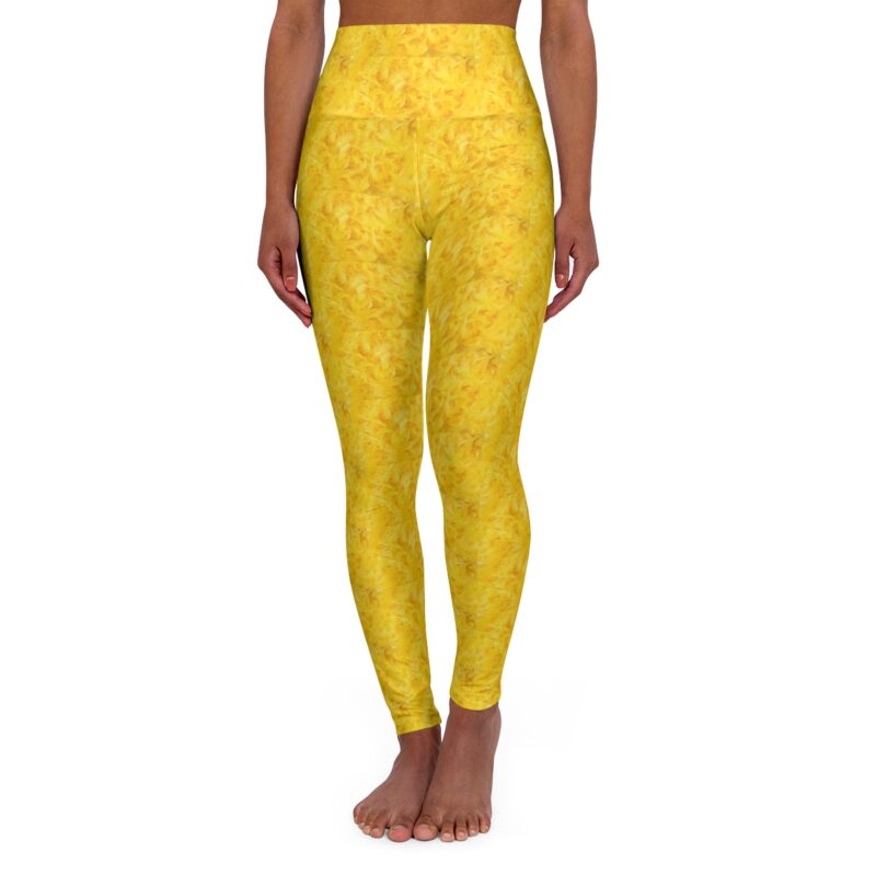 BOB Feathered Canary High Waisted Leggings - Image 2