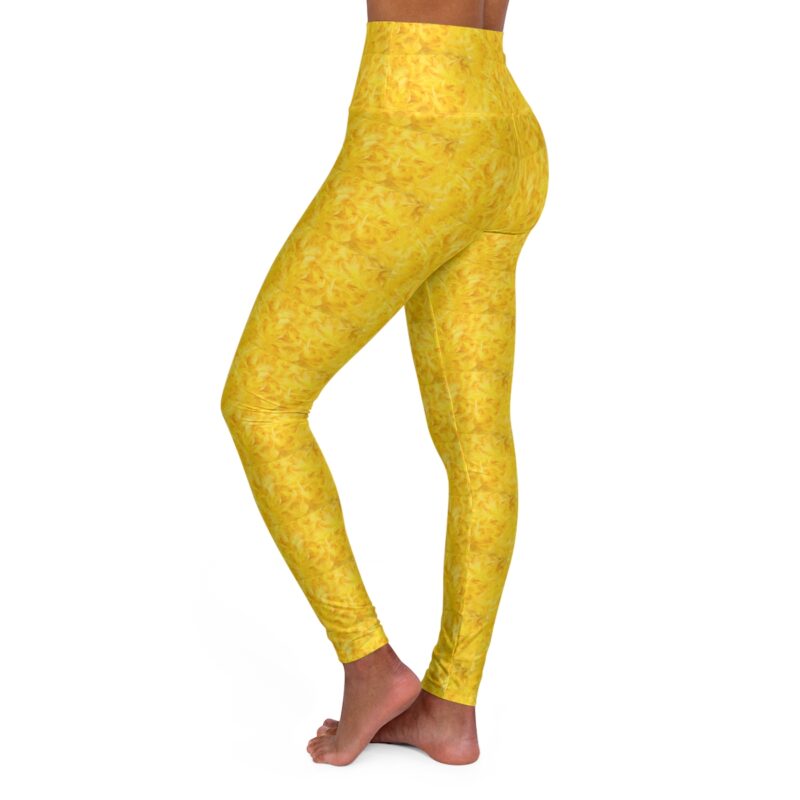 BOB Feathered Canary High Waisted Leggings - Image 3