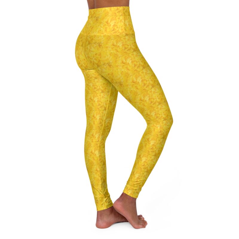 BOB Feathered Canary High Waisted Leggings - Image 4