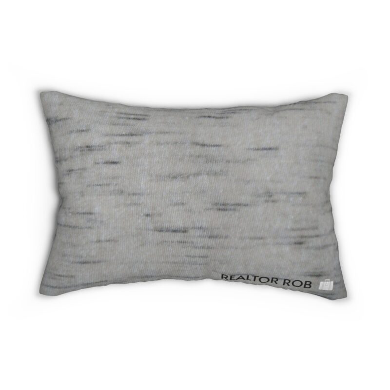 REALTOR ROB MenaNoah Spun Polyester Lumbar Pillow - Image 3