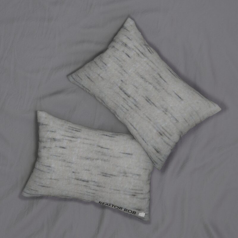 REALTOR ROB MenaNoah Spun Polyester Lumbar Pillow - Image 5