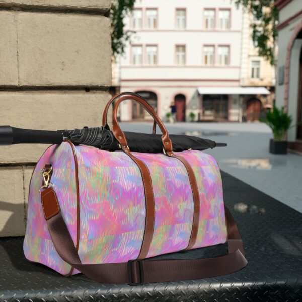 BOB Pink Illusion Waterproof WOWMI Travel Bag