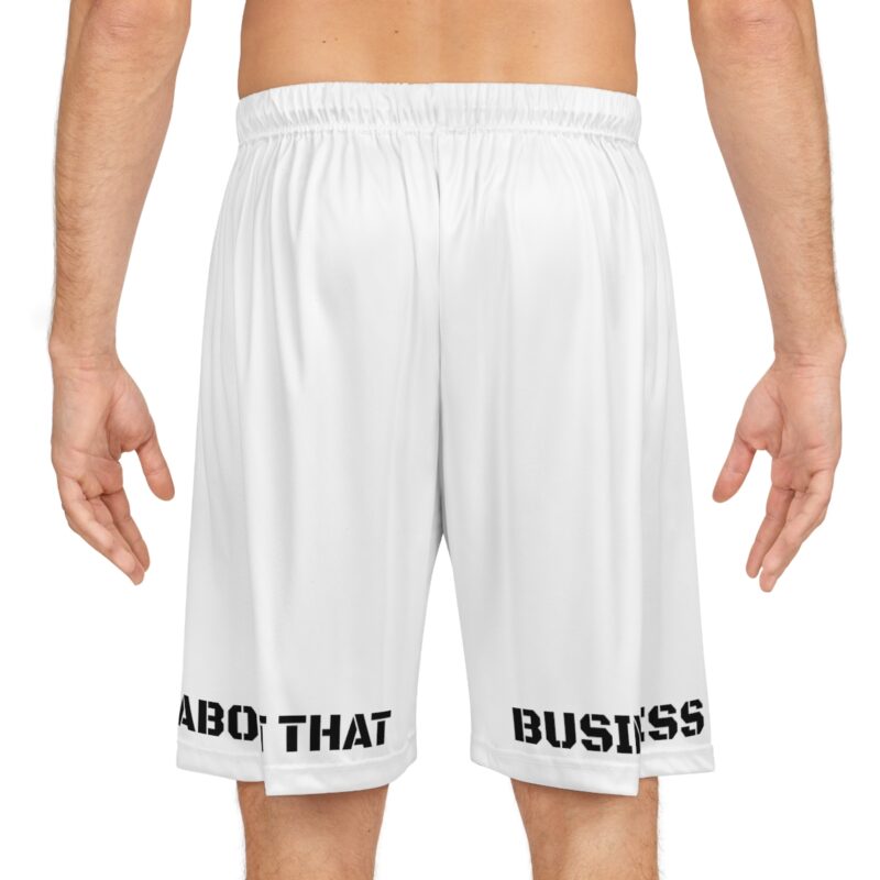 BOB ABOUT THAT BUSINESS Basketball Shorts