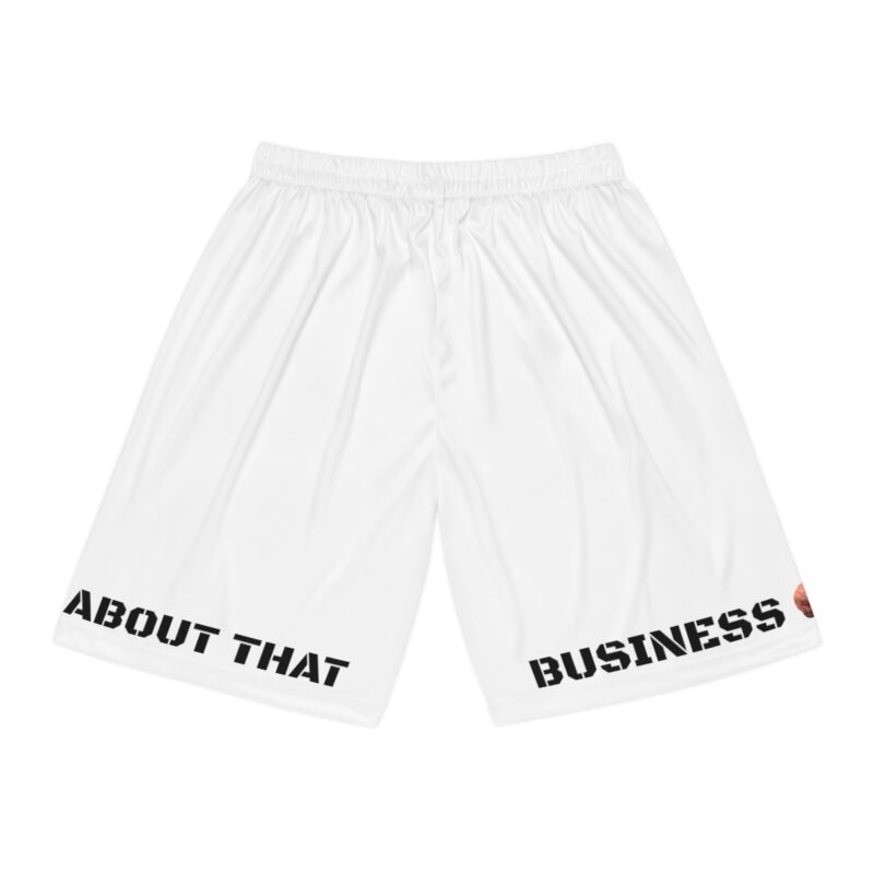 BOB ABOUT THAT BUSINESS Basketball Shorts - Image 3