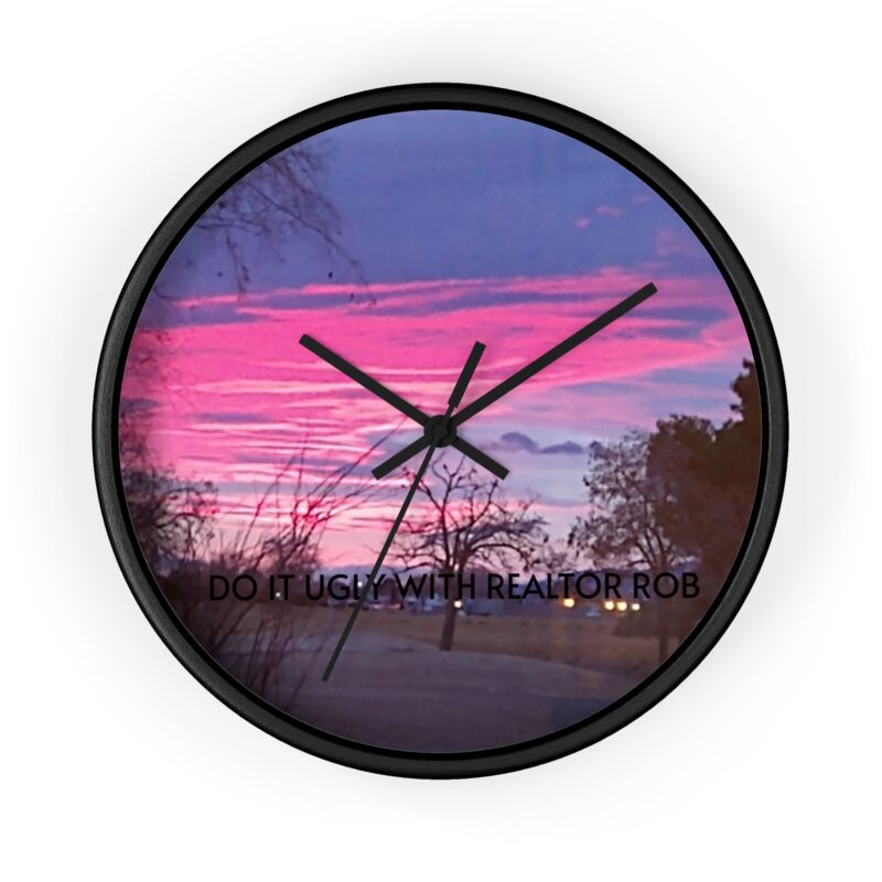 Do It Ugly with REALTOR ROB Wall Clock