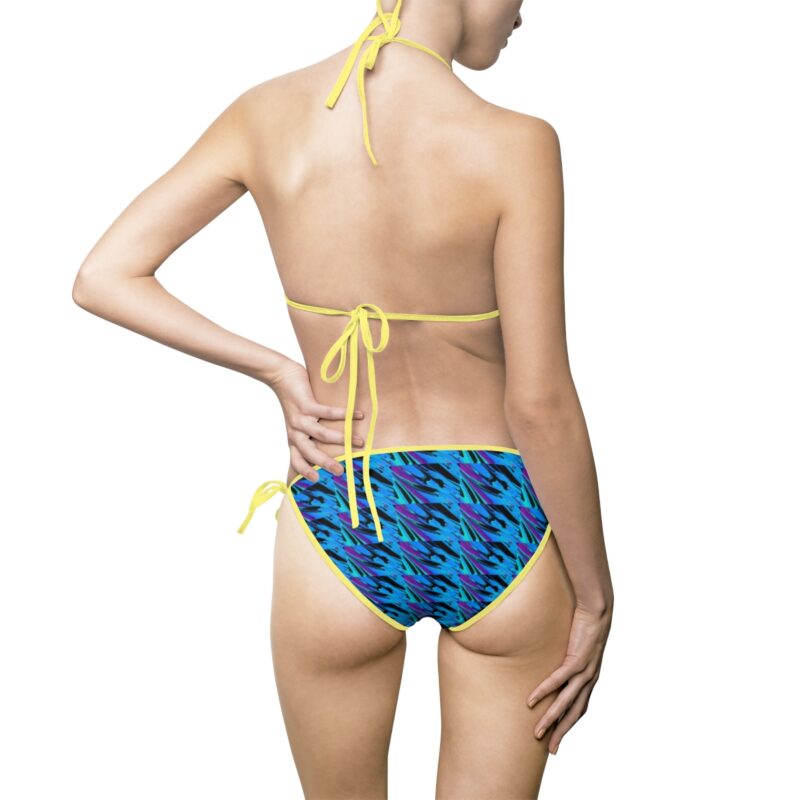 REALTOR ROB MenaLiah Feather Wave Bikini Swimsuit - Image 18