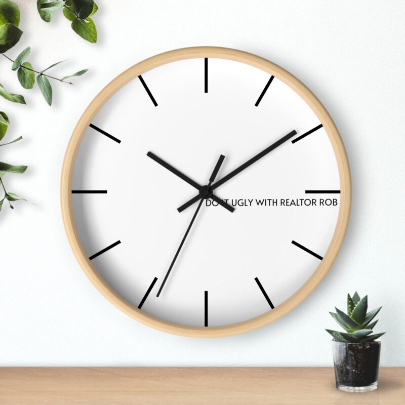 Do It Ugly with REALTOR ROB Wall Clock - Image 9