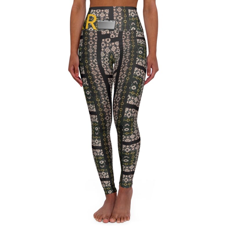 REALTOR ROB Grenade High Waisted Leggings - Image 2