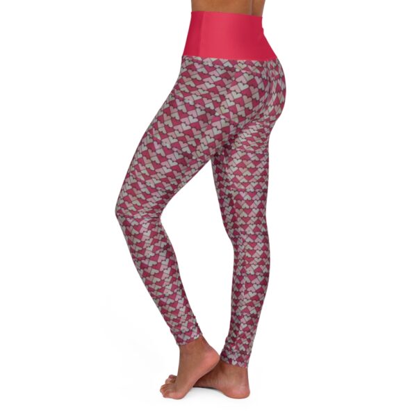 BOB Nfinite Lovb High Waisted Leggings in Slick Bold Pink