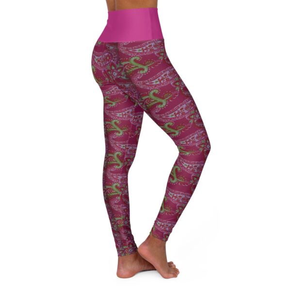 BOB Beating Lime High Waisted Leggings