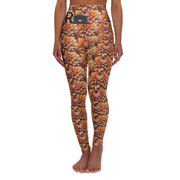 REALTOR ROB MenaJoe Flower Burst High Waisted Leggings