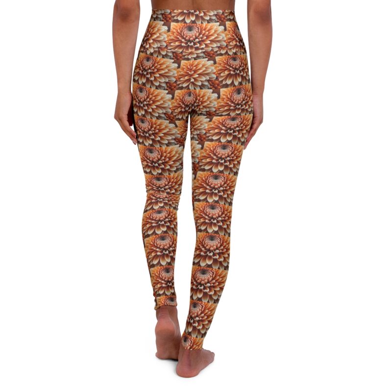 REALTOR ROB MenaJoe Flower Burst High Waisted Leggings - Image 2