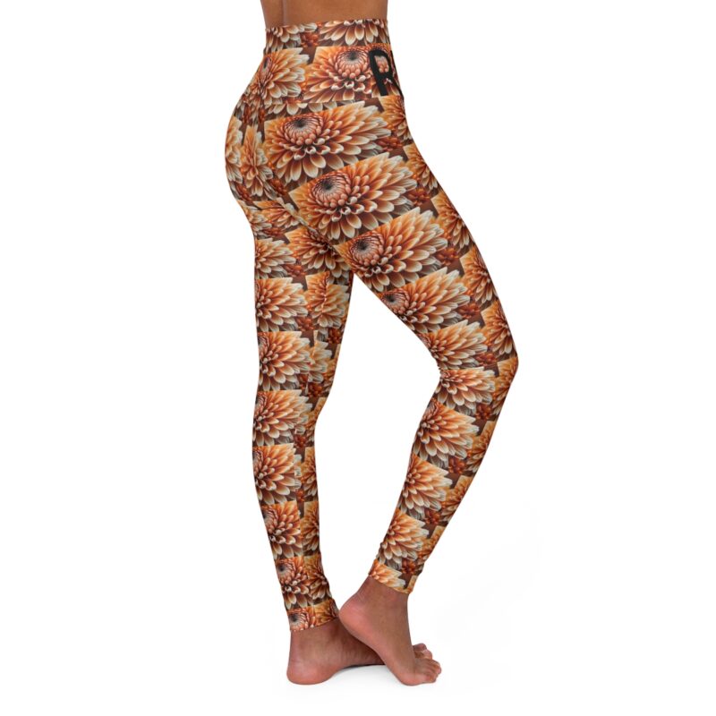 REALTOR ROB MenaJoe Flower Burst High Waisted Leggings - Image 4