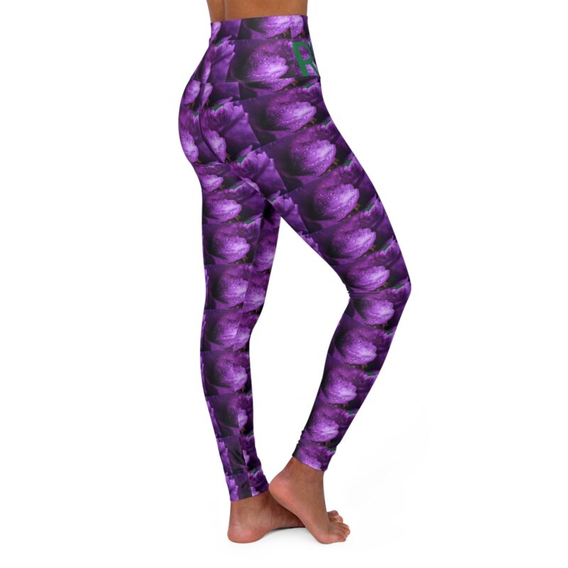 REALTOR ROB MenaJoe Royal High Waisted Leggings - Image 4