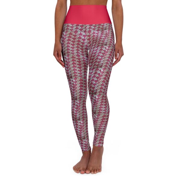 BOB Nfinite Lovb High Waisted Leggings in Slick Bright Pink