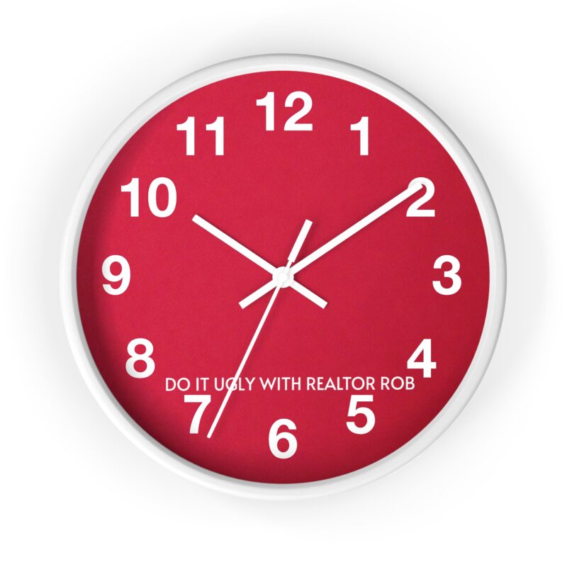 Do It Ugly with REALTOR ROB Wall Clock - Image 4