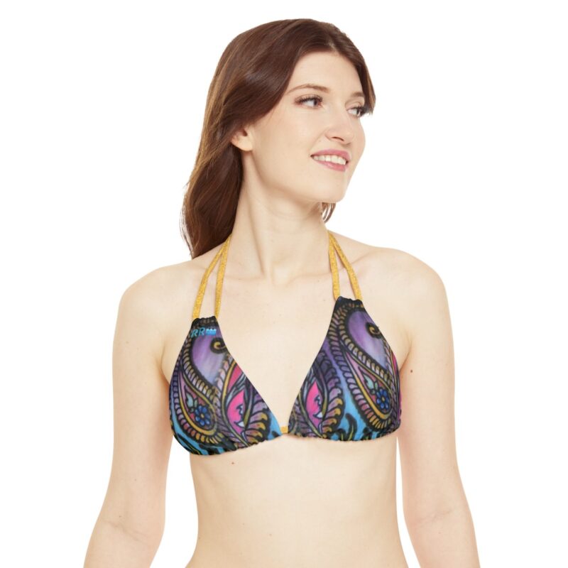 REALTOR ROB MenaNiah Strappy Triangle Bikini Top - Image 15