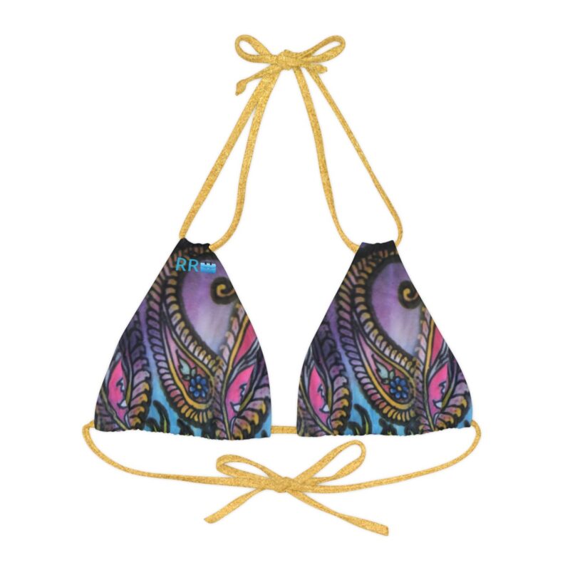 REALTOR ROB MenaNiah Strappy Triangle Bikini Top - Image 13