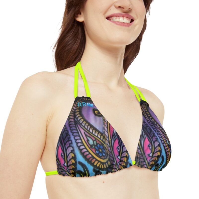 REALTOR ROB MenaNiah Strappy Triangle Bikini Top - Image 20