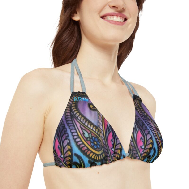 REALTOR ROB MenaNiah Strappy Triangle Bikini Top - Image 24