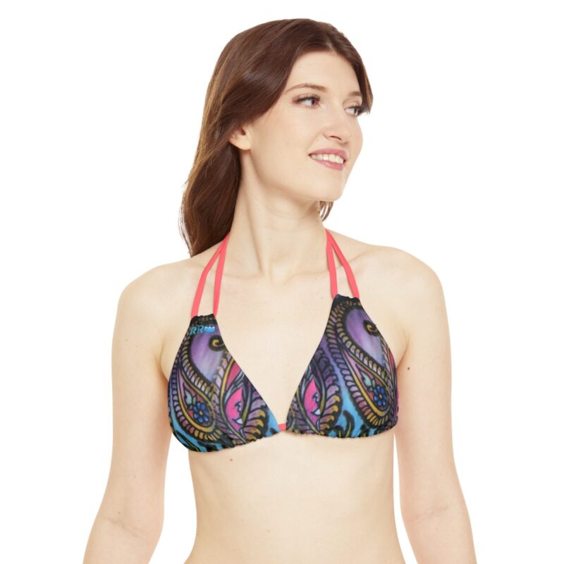 REALTOR ROB MenaNiah Strappy Triangle Bikini Top - Image 3