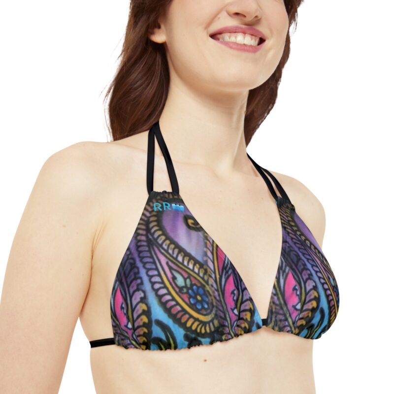 REALTOR ROB MenaNiah Strappy Triangle Bikini Top - Image 12