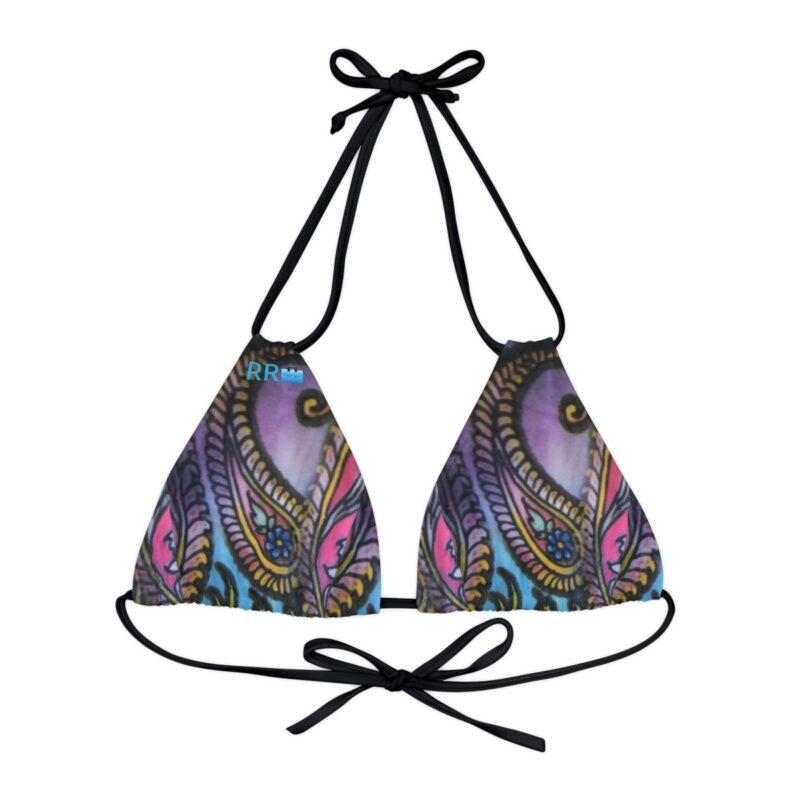 REALTOR ROB MenaNiah Strappy Triangle Bikini Top - Image 9