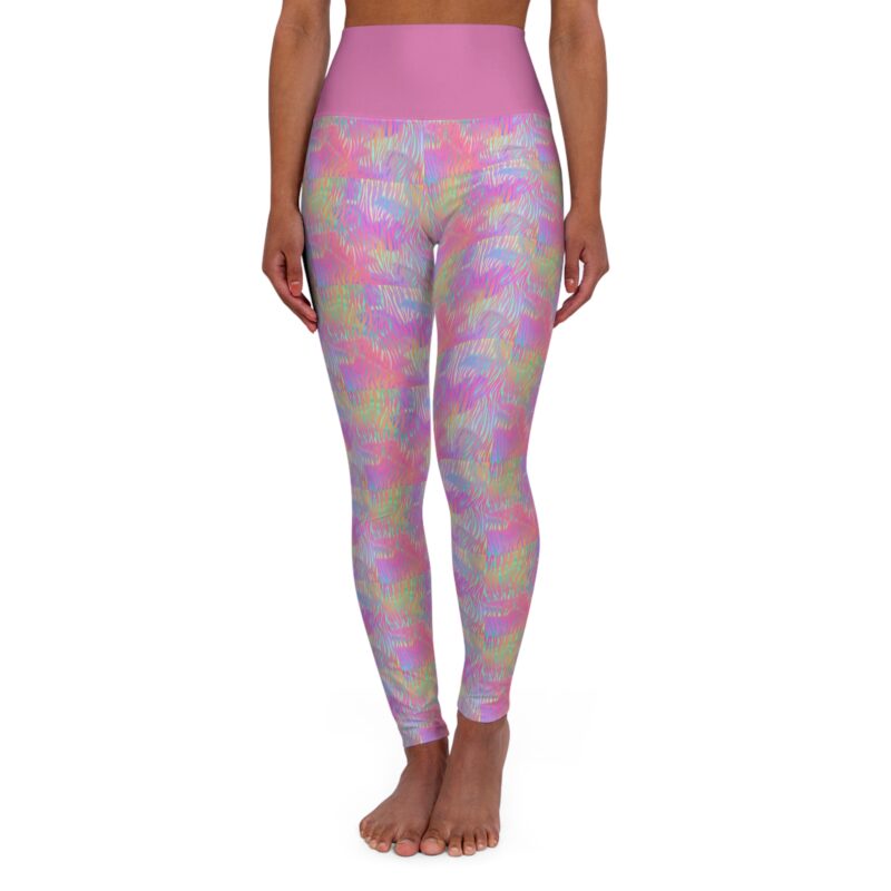 BOB Pink Illusius high waisted leggings