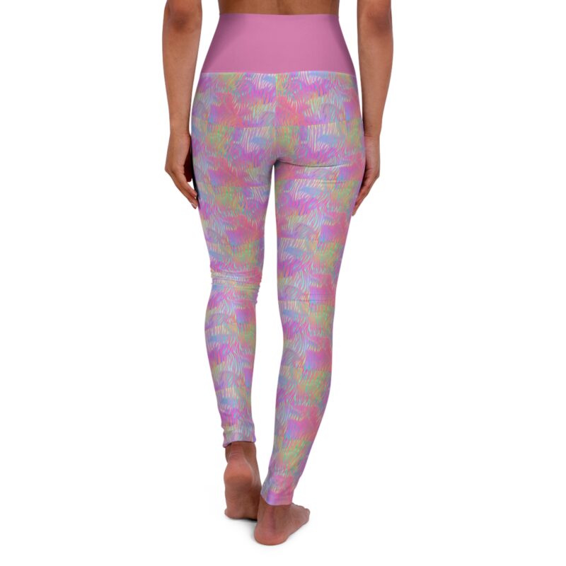 BOB Pink Illusius high waisted leggings - Image 2