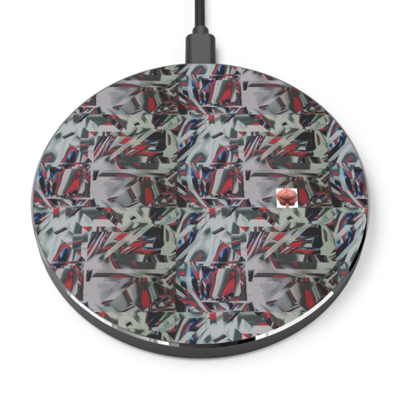 BOB Grey Abstract wireless charger