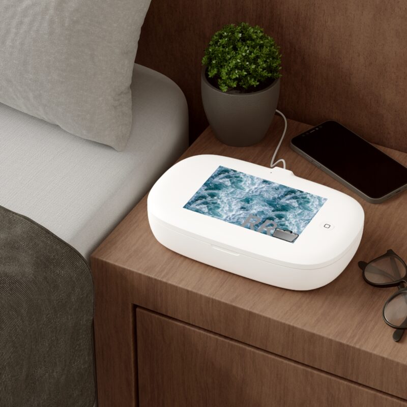 REALTOR ROB Waterfall Wishes UV phone sanitizer and wireless charging pad - Image 2