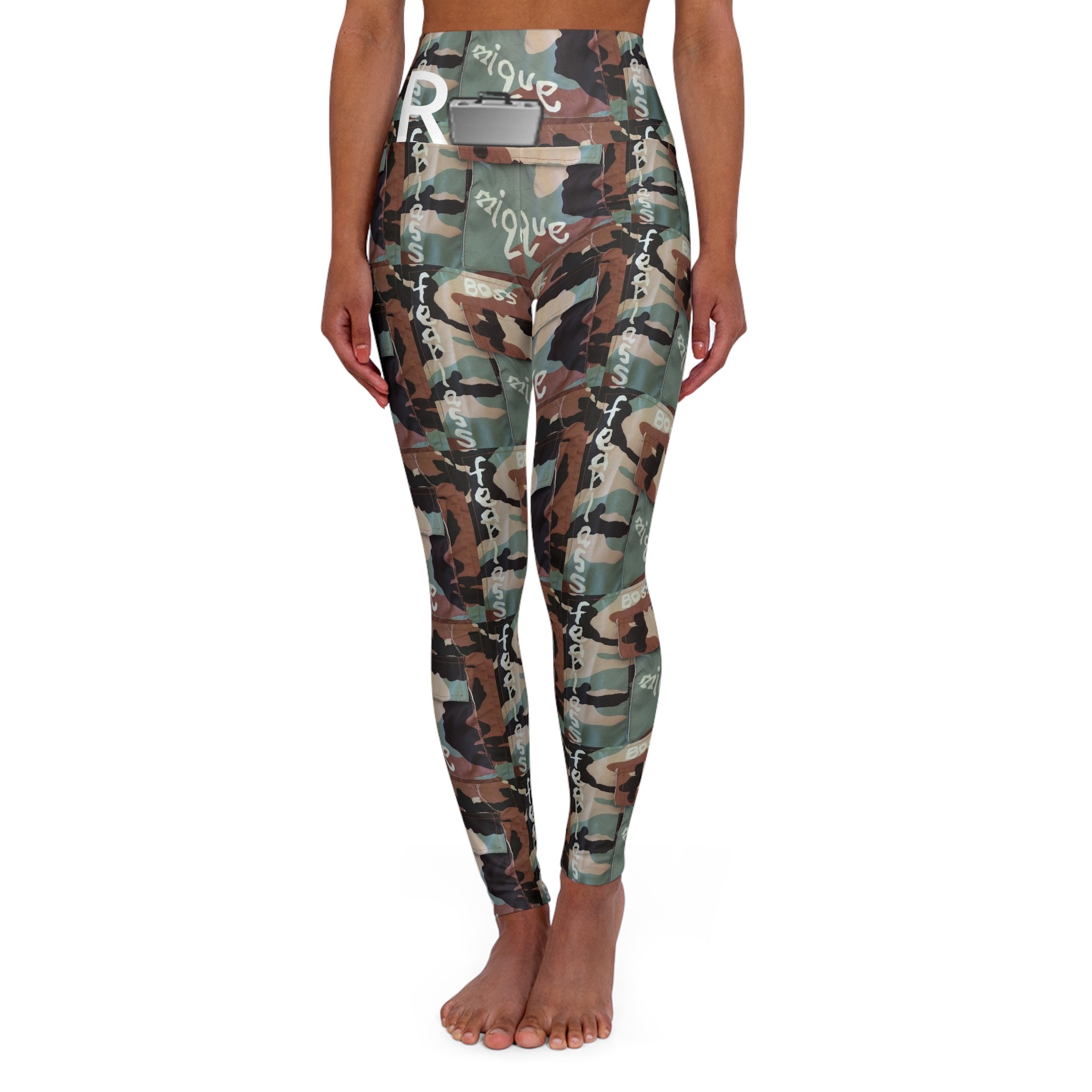veteran respect high waisted leggings
