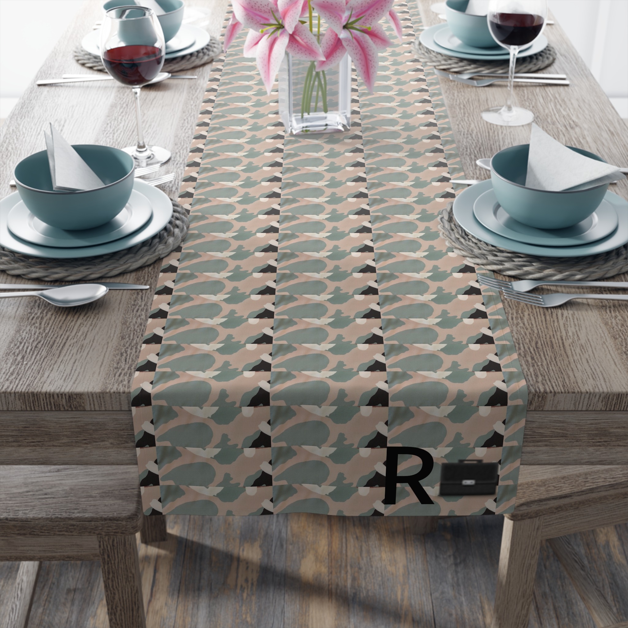 wildlife table runner - Image 4