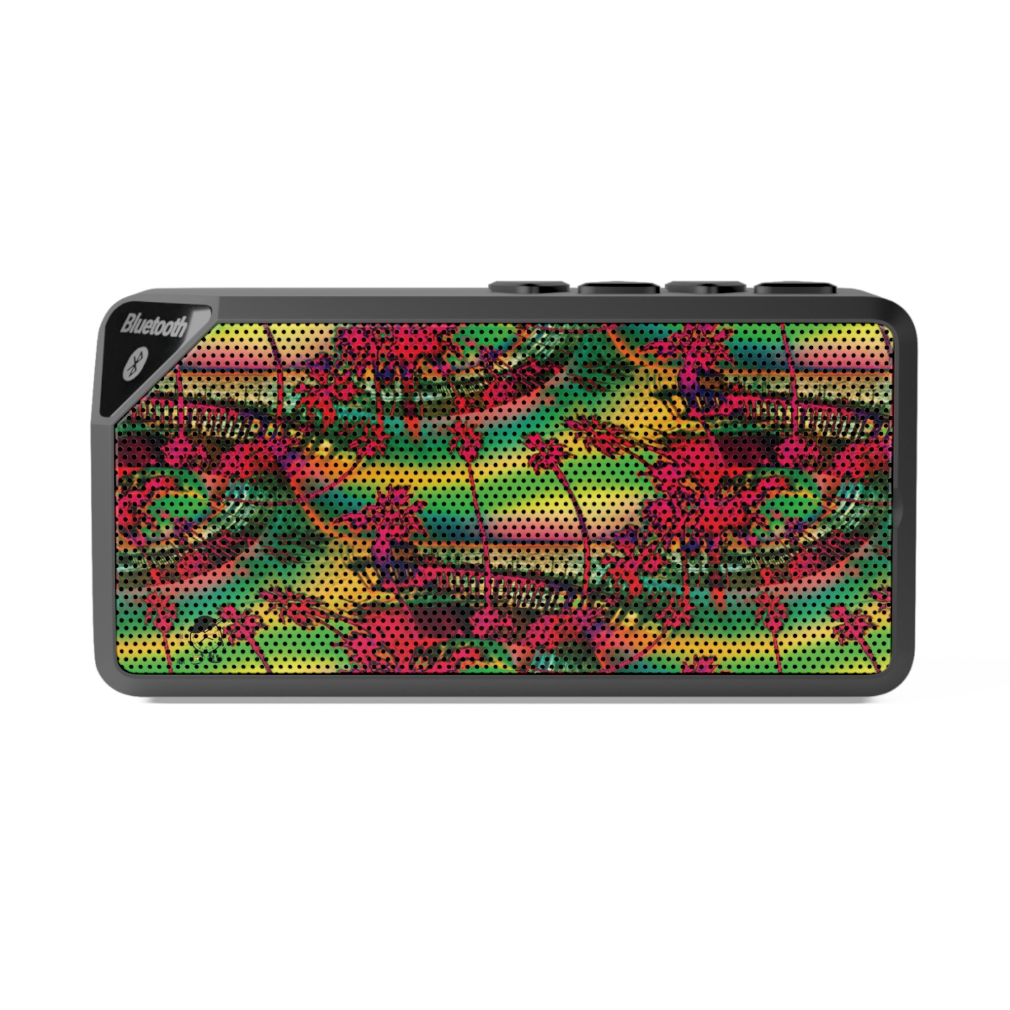 cali palm trees portable wireless bluetooth speaker - Image 2