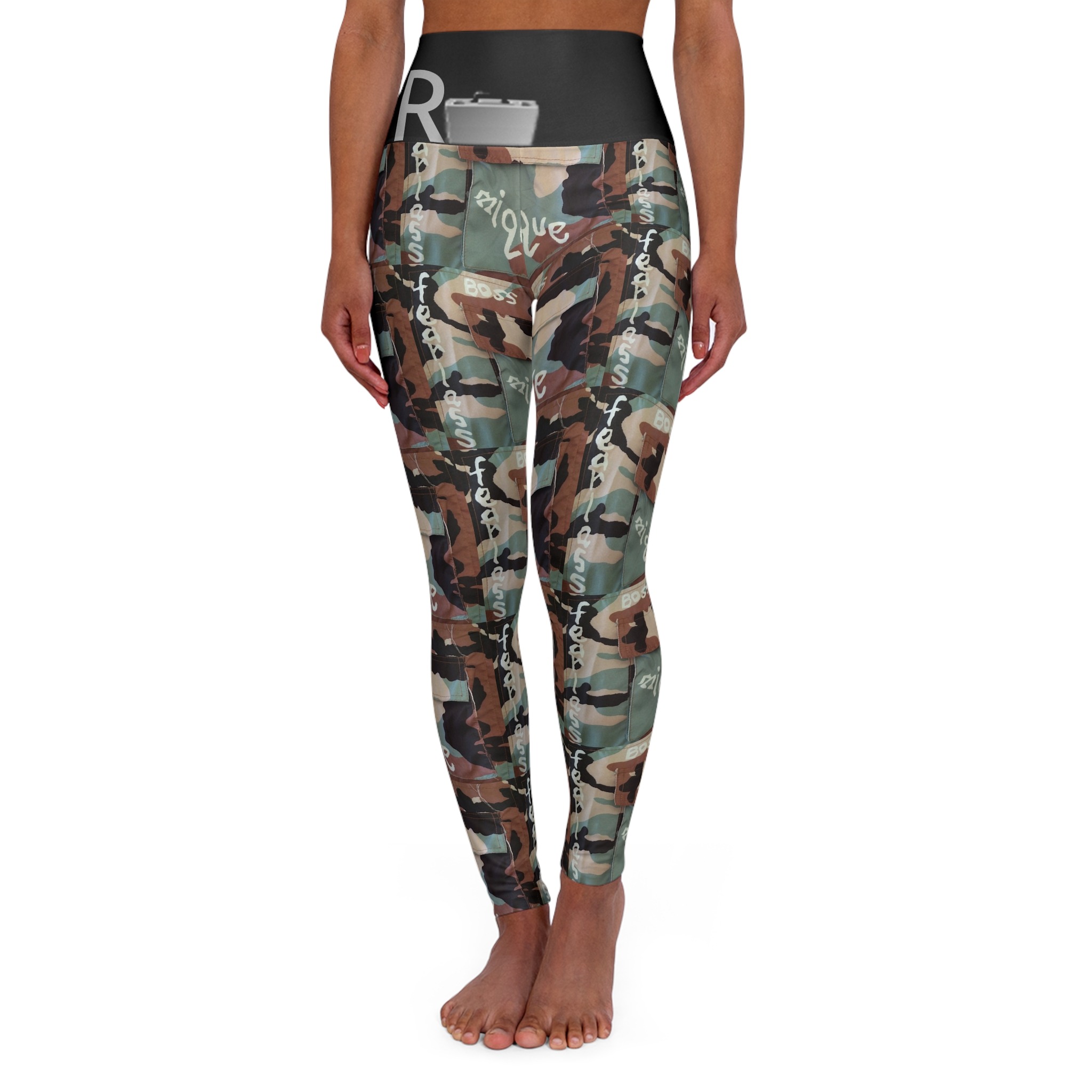 veteran respect high waisted leggings