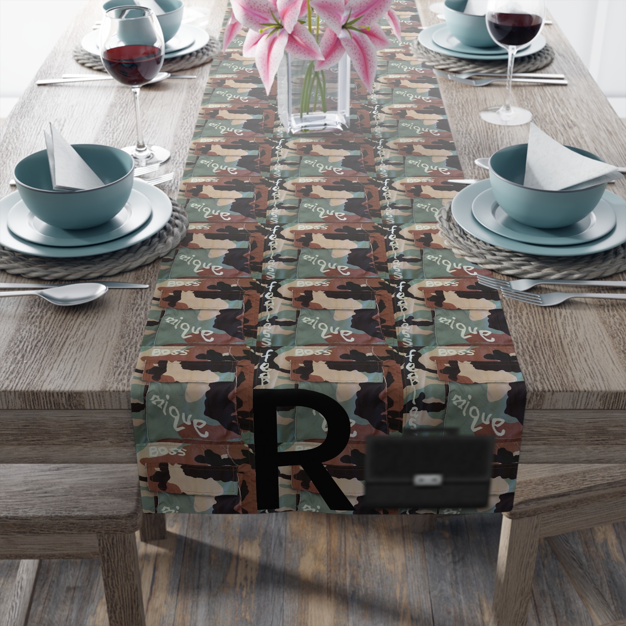 veteran respect table runner - Image 4