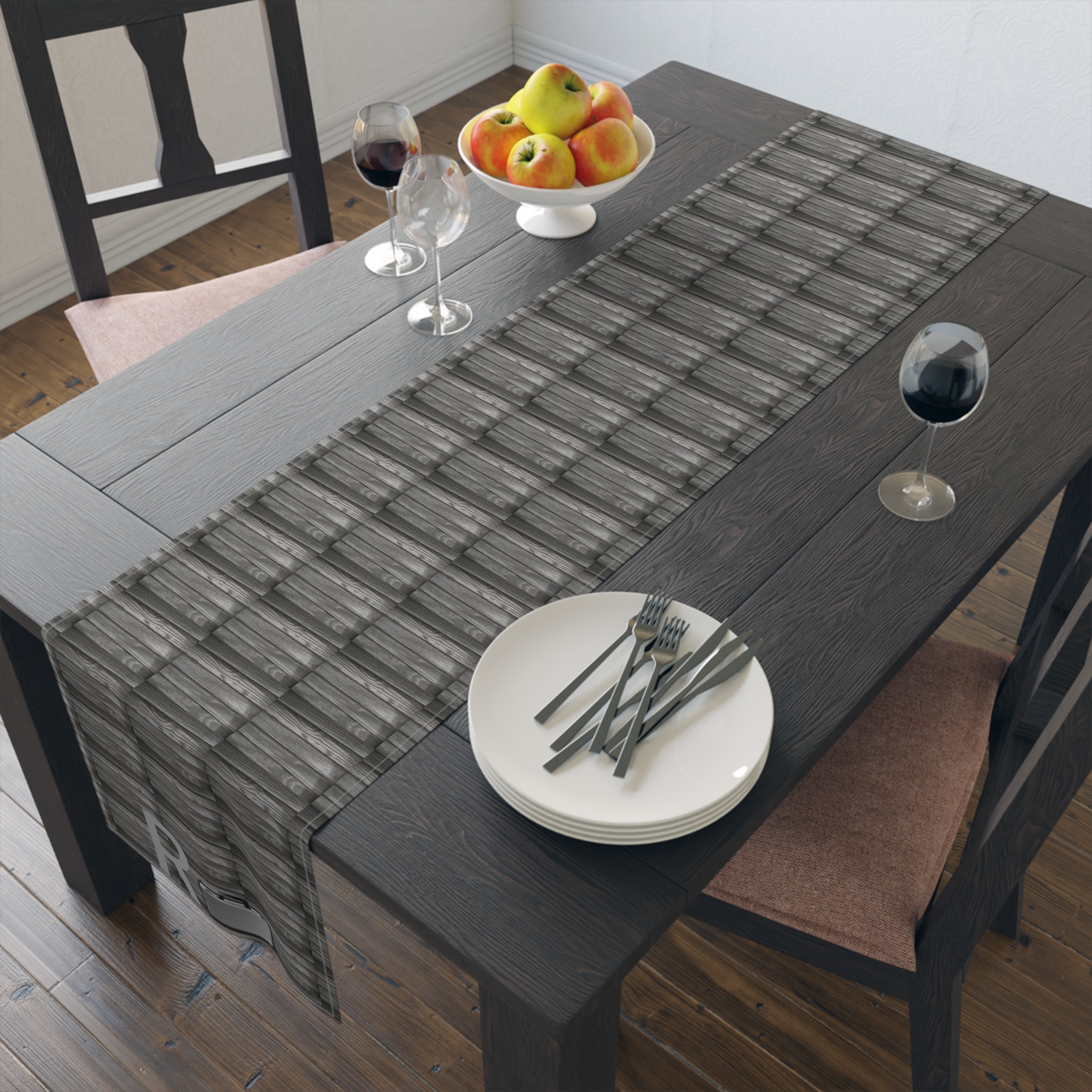 steel balling table runner