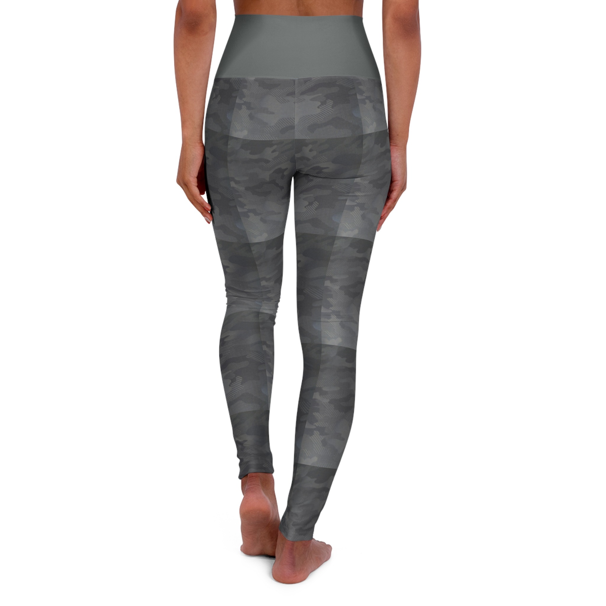 liquid camo high waisted leggings - Image 2