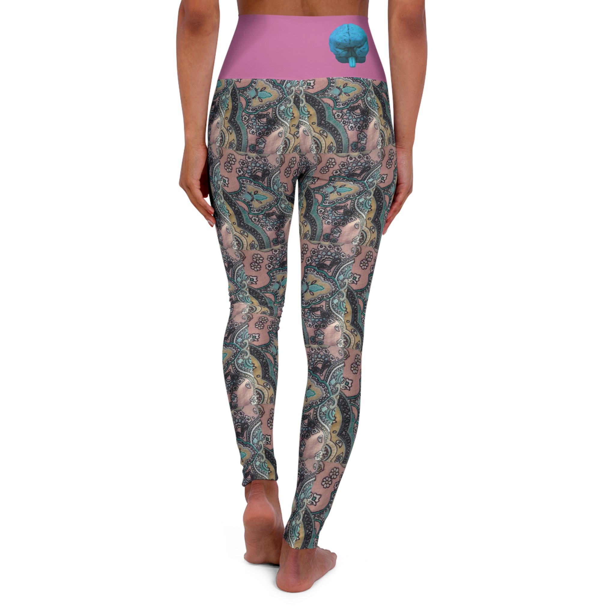 busy high waisted leggings - Image 2