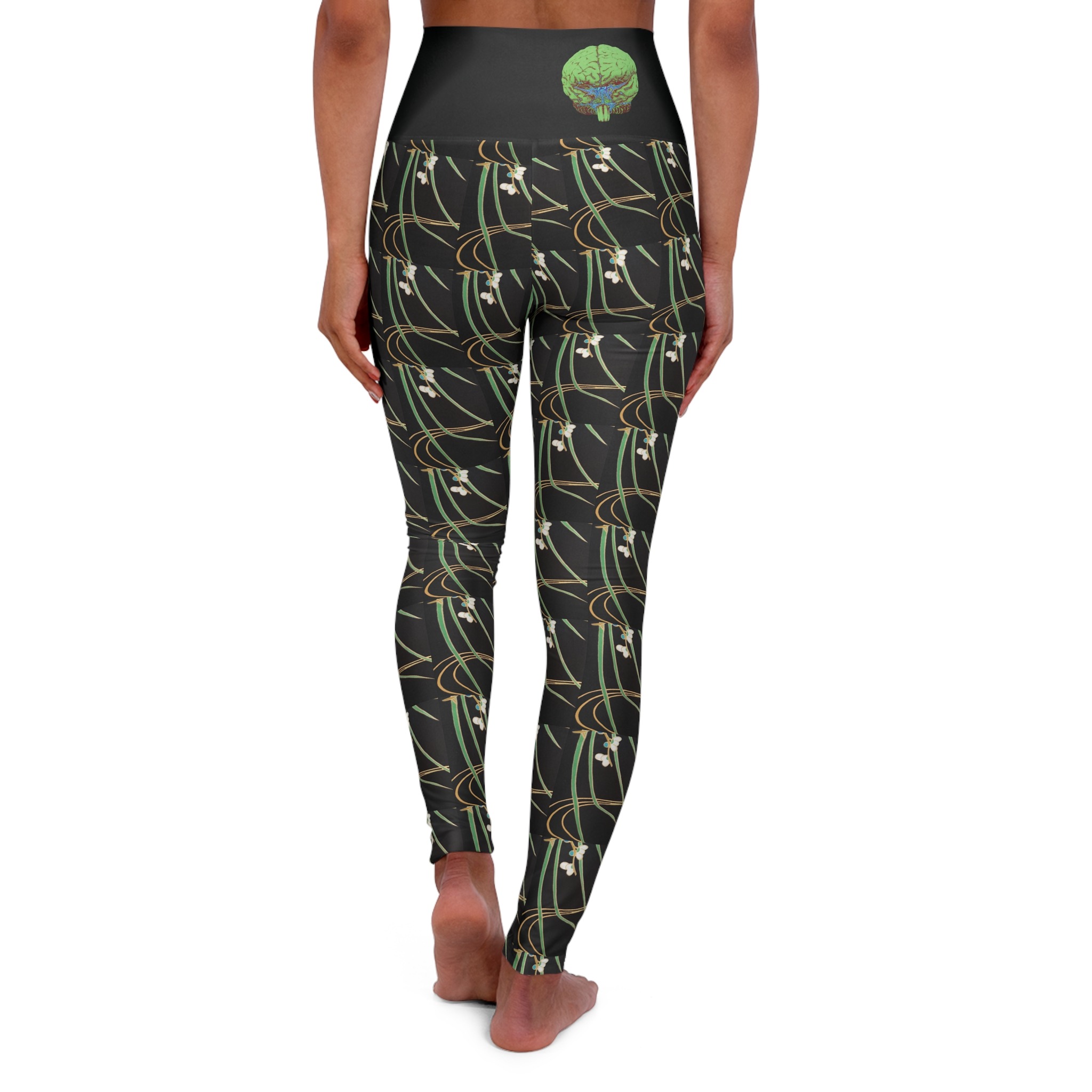 kimono webb high waisted leggings - Image 2