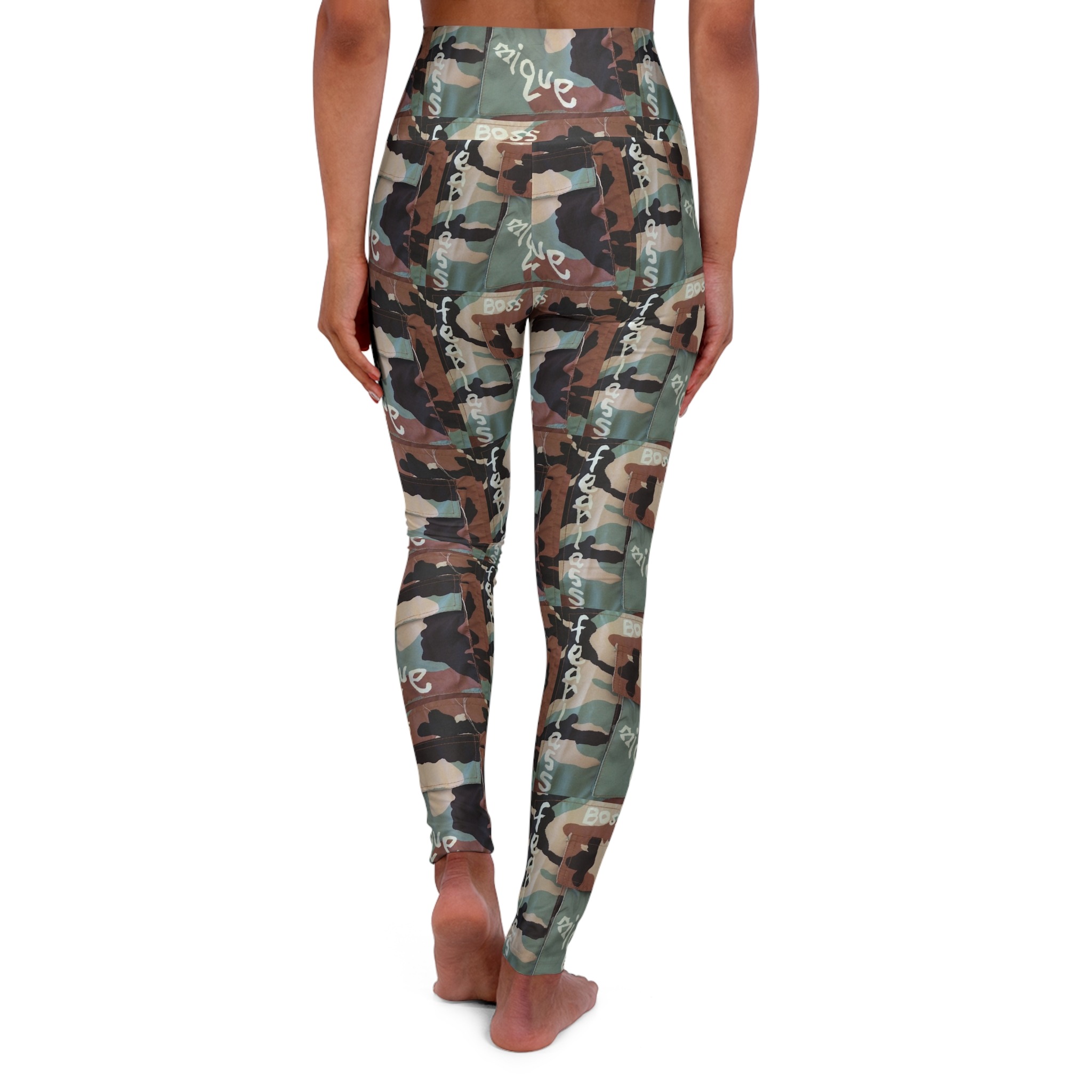 veteran respect high waisted leggings - Image 2