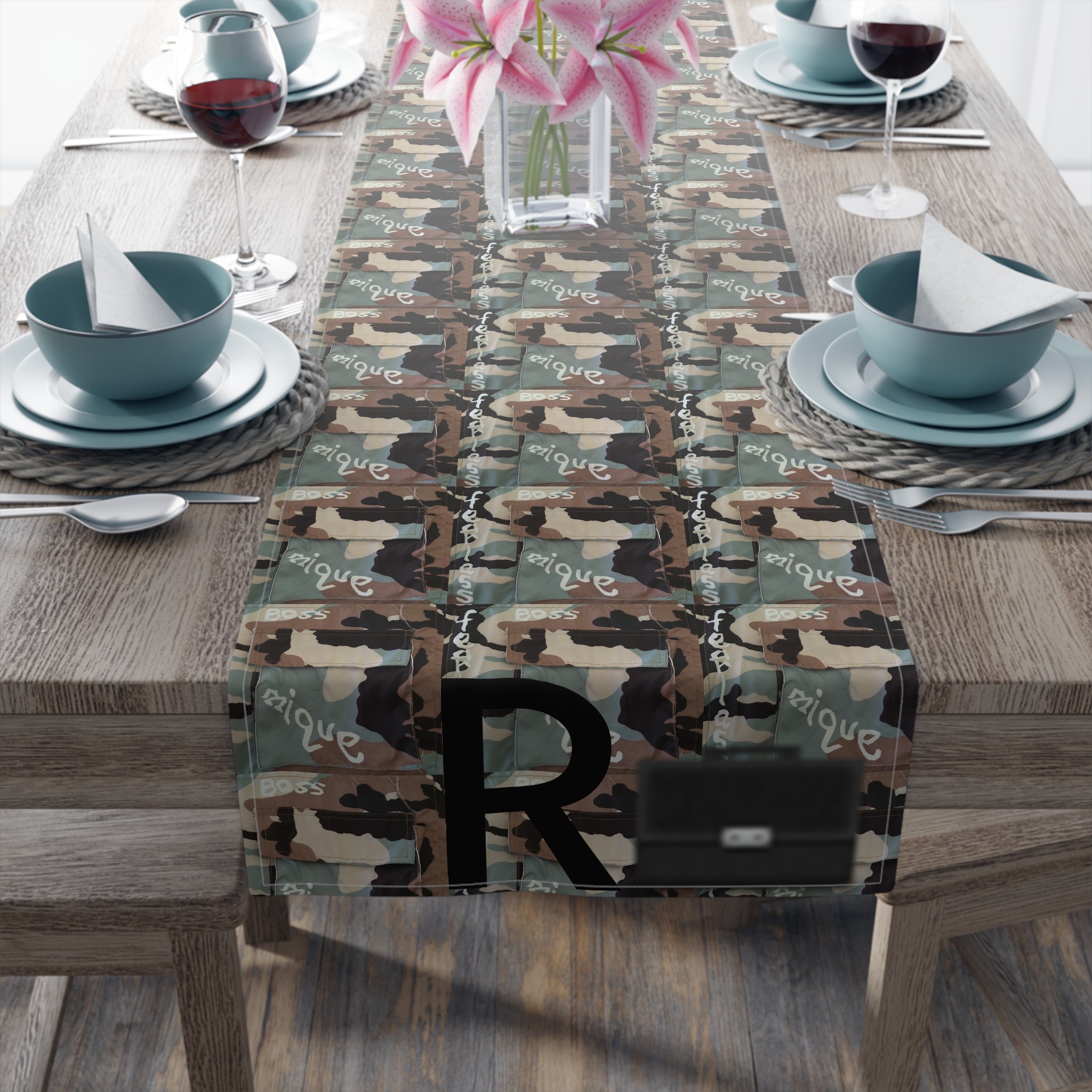 veteran respect table runner - Image 2