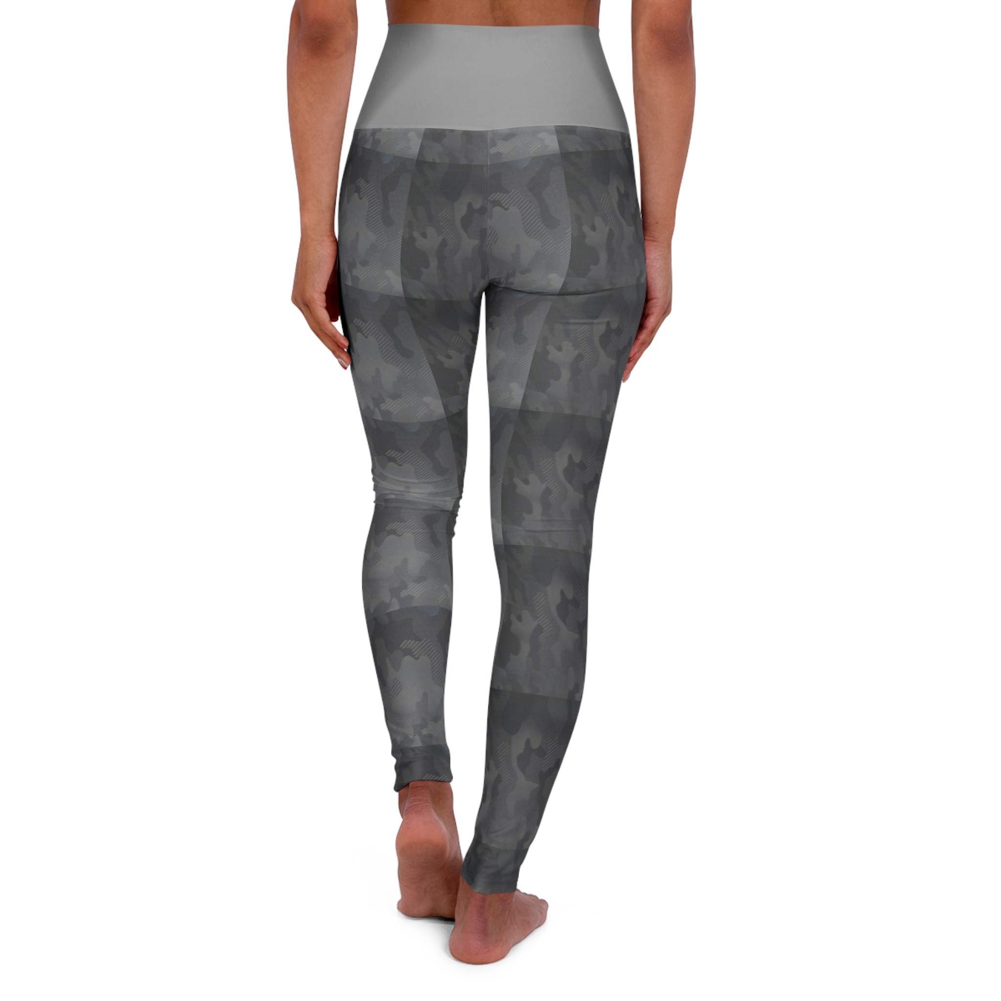 liquid camo high waisted leggings - Image 2